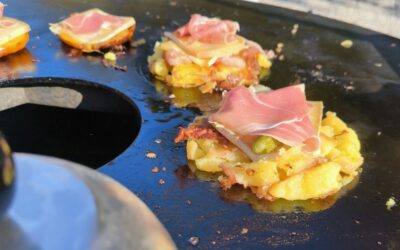 Smash Raclette au brasero